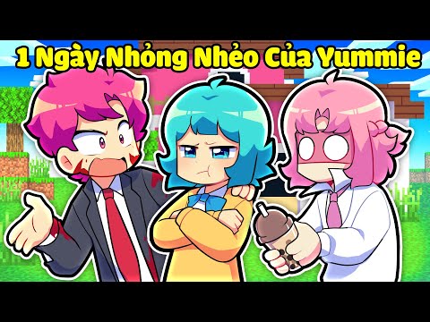 YUMMIE THỬ THÁCH 24H NHÕNG NHẼO VỚI LÀNG HIHA AUT TRONG MINECRAFT*YUMMIE THỬ THÁCH NHÕNG NHẼO 🤣