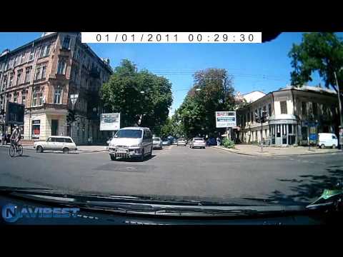 Видеорегистратор Digital DCR300 пример работы