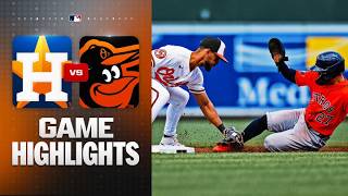 Astros vs. Orioles Game 1 Highlights (4/30/26) | MLB Highlights
