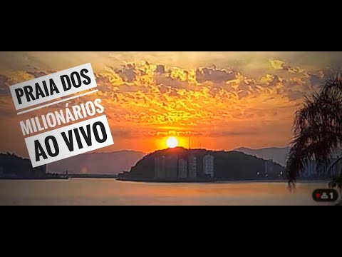 🔴 AO VIVO na Praia dos Milionários - São Vicente/SP | Acompanhe o Mar em Tempo Real