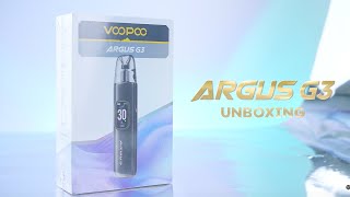 VOOPOO Argus G3 pod vape kit: how to use
