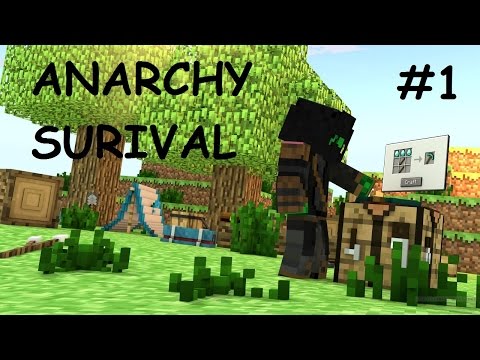 Minecraft: Anarchy Survival Episode 1 NEW SERIES!