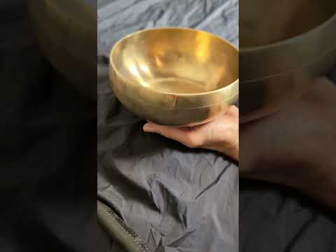 [A204] Peter Hess Bowl singing bowl, ⌀17cm / 785g, 🔽 G#3 +10c (209 Hz) ⭐️, 🔼 D5 +15c (593 Hz) — VAYU sounds