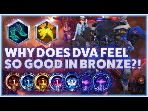 DVA Bunny Hop - WHY DOES DVA FEEL SO GOOD IN BRONZE?! - B2GM Season 4 2024