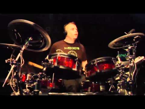 #11 Mick Gravee from the Netherlands; V-Drums World Championship 2012