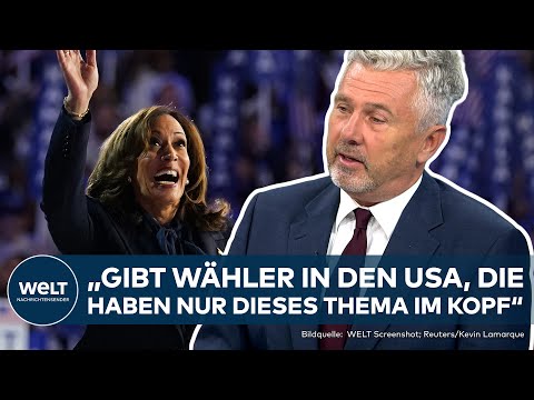 US WAHLKAMPF: "Stark polarisiertes Thema" Kamala Harris hält flammenden Appell für Abtreibungsrechte