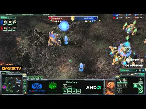 Sase (P) vs Nerchio (Z) G1 Dreamhack Winter Group 5 - Day 2