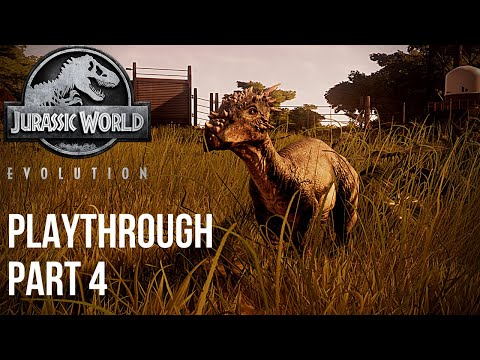 Jurassic World Evolution Campaign Playthrough Part 4 - The Dracorex
