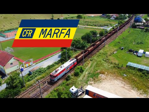 Tren CFR MARFĂ cu Mecanici de Treabă la Ramificația din Apahida - 08 Iulie 2023