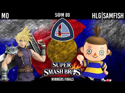 Sm4sh@Mines 80 - Mo (Cloud) + HLG|SAMFISH (Villager) - Winners Finals