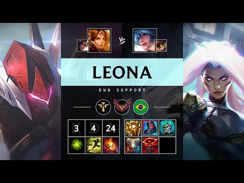 Leona Support vs Sona - BR Grandmaster Patch 25.13