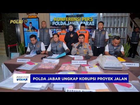 POLDA JABAR TETAPKAN 2 TERSANGKA KORUPSI PROYEK JALAN LINGKAR TIMUR KUNINGAN