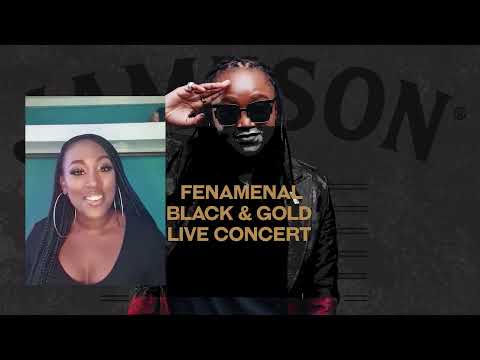 FENAMENAL BLACK AND GOLD CONCERT