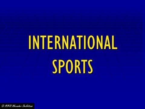#1: INTERNATIONAL SPORTS - Jeopardy!® Clues of the Week