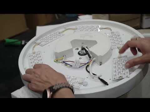 Люстра постільна-вентилятор COIN FAN MINI 8220 Mantra - Відео 1