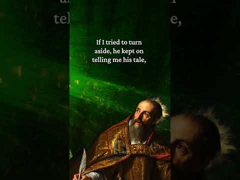 You Set Me In My Own Sight | The Confessions of Saint Augustine