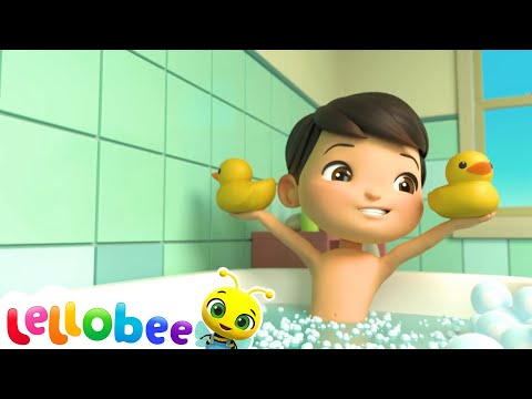 5 Little Ducks and Ollie | Lellobee -  Nursery Rhymes for Kids