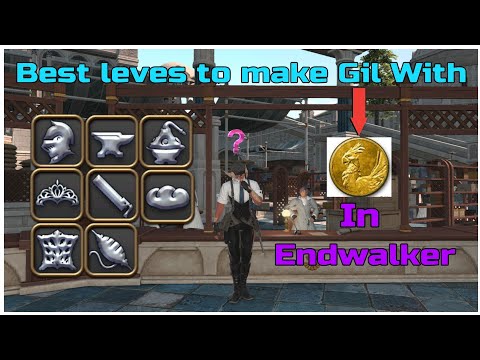 Best crafting leves to farm for gil in endwalker in my opinion