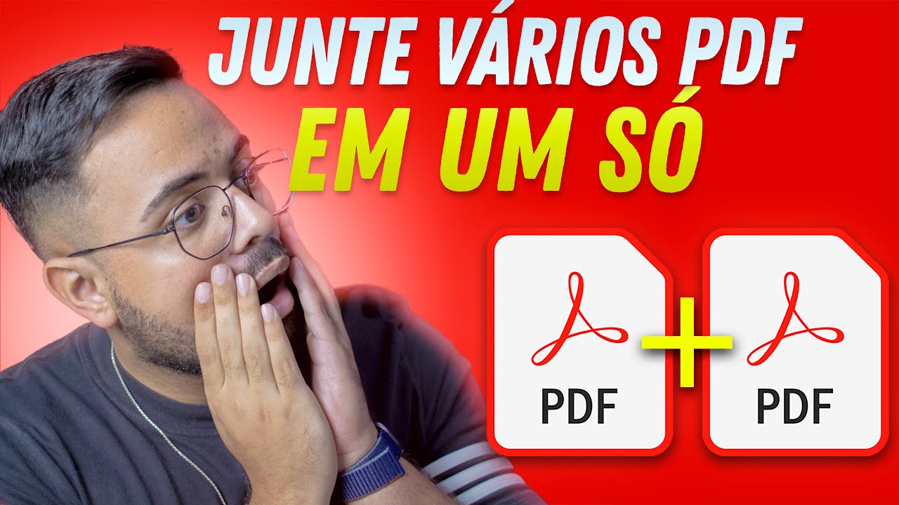 Como JUNTAR PDF em um SÓ - Pelo Celular ou PC