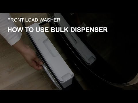 Bulk Dispenser Use and Care on Front Load Washer