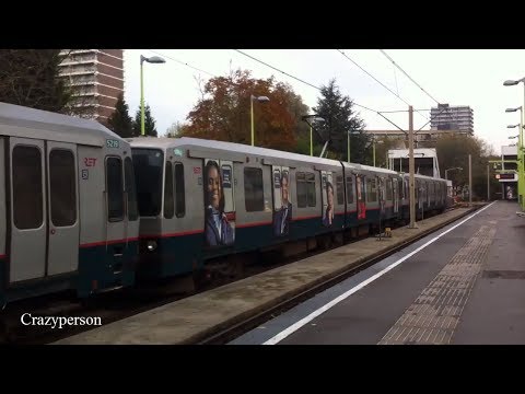RET Metro Type T Romeynshof Aankomst & Vertrek in Rotterdam