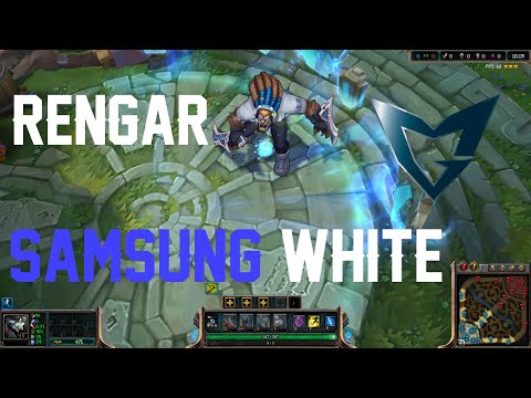 PBE - Samsung White Rengar - Nueva Skin - League of Legends