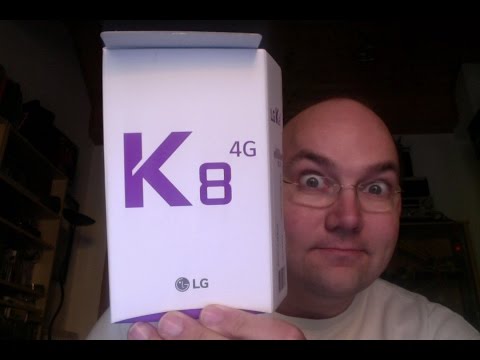 LG K8 Smartphone Unboxing und kleiner Test