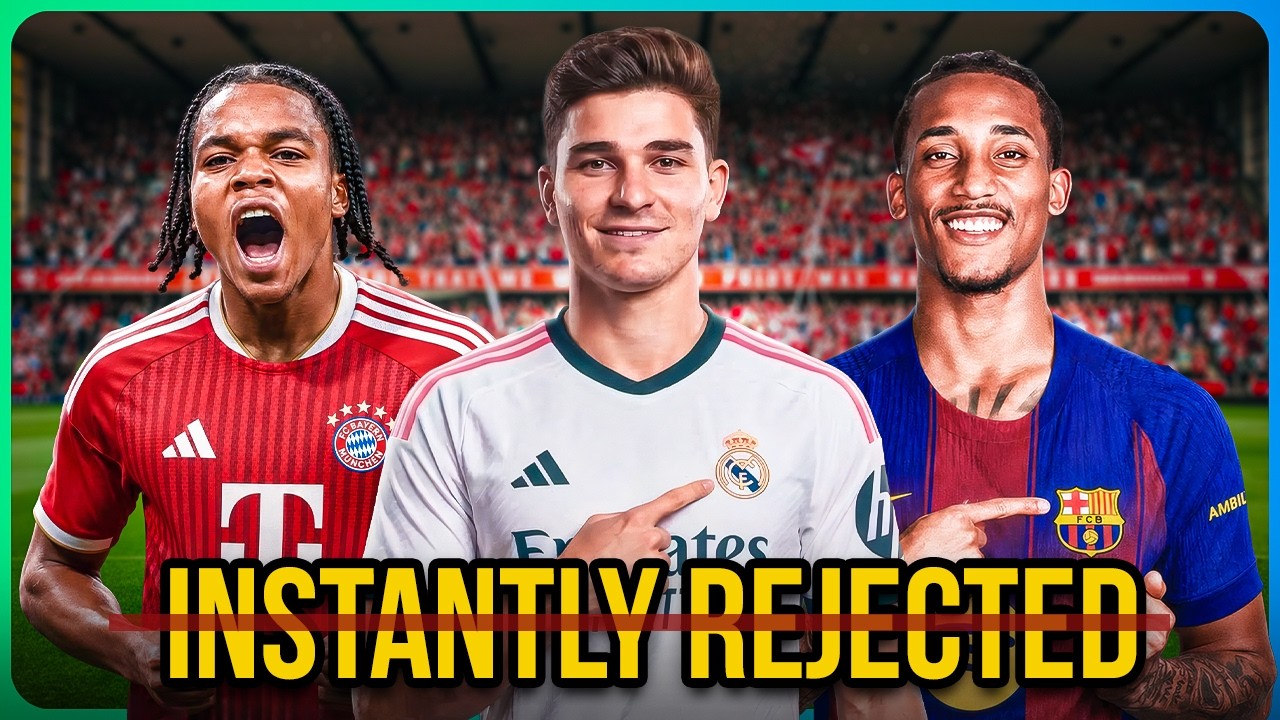 10 BIG Transfers that have been REJECTED so Far This Summer