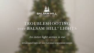 How to Troubleshoot a Christmas Tree Light Section