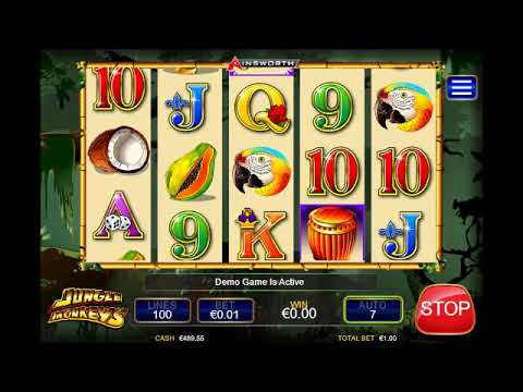 JUNGLE MONKEYS (FREE SLOT MACHINE SIMULATOR)