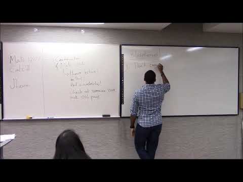 Math 1207-R03 Lecture 0 - Class Intro and Recap
