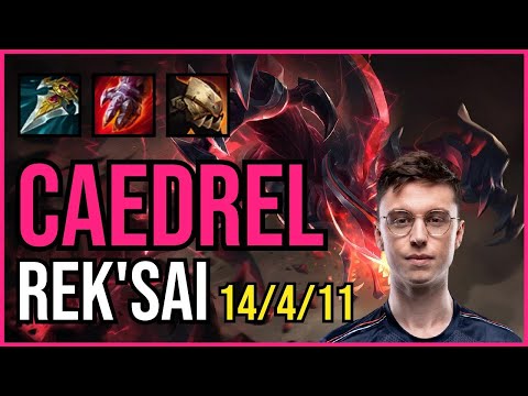 CAEDREL - REK'SAI vs LILLIA Jungle - EUW Master - Patch 11.4