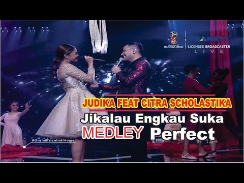 Duet Romantis Judika Feat Citra Scolastika - Jikalau Engkau Suka Medlay Perfect ( Ed Sheeran)