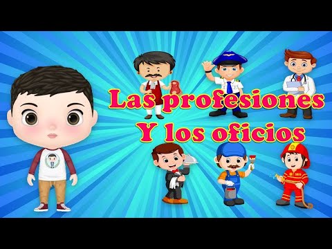Las PROFESIONES👨‍✈️ y Los OFICIOS👨‍🔧  video educativo para niños