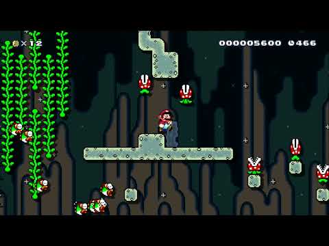 Temple of Cthulhu by Rolex ~ WORLD RECORD! ~ SUPER MARIO MAKER ~ NO COMMENTARY 1be