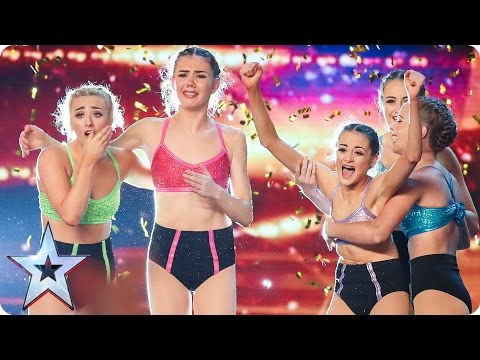 Alesha makes Just Us’ dreams come true | Auditions Week 2 | Britain’s Got Talent 2017
