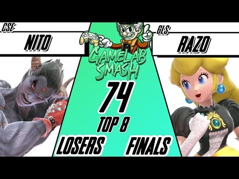 GameLab-Smash #74 Razo (Peach) Vs Nito (Kazuya)