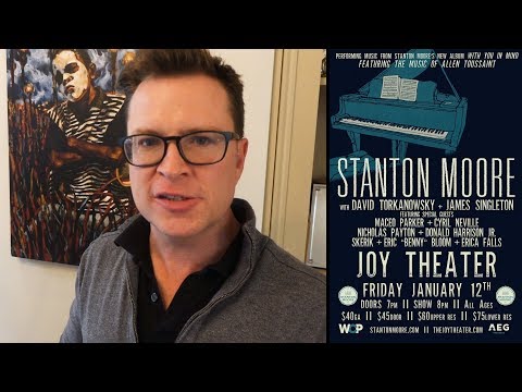 Stanton Moore Trio in rehearsal "Here Come The Girls"