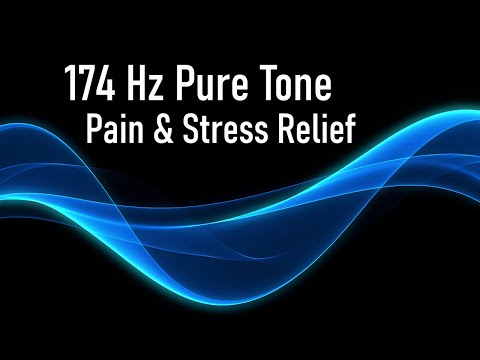 174 Hz Solfeggio Pure Tone | Pain Relief & Deep Healing Meditation