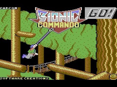 Bionic Commando (EU Version) Review for the Commodore 64 by John Gage