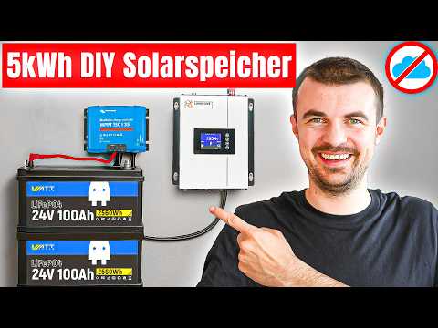 Is THIS the best DIY 5 kWh storage system for a balcony power plant?