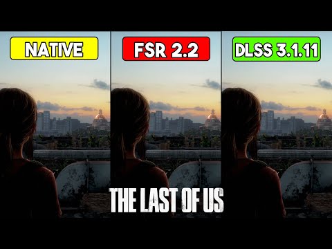 THE LAST OF US: FSR 2.2 vs. DLSS 3.1.11 vs. NATIVE 1440p BENCHMARK