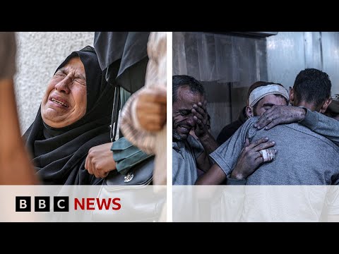 加沙醫護人員稱以色列最新襲擊造成至少 20 人死亡 | BBC News (At least 20 dead in latest Israeli strikes, say medics in Gaza | BBC News)
