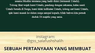 Download lagu Ustadz Syafiq Basalamah Menangis Mendengar Permintaan Jamaah ini mp3