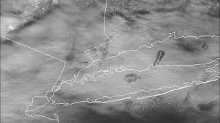Hole Punch Clouds Over New York