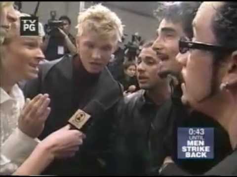 Backstreet Boys MSB  01   Red Carpet Interview Year:2000