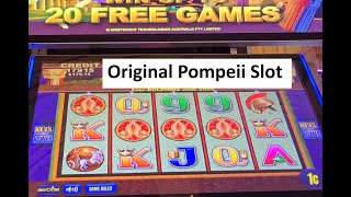 Pompeii Original Slot for the Super Big Win! Aristocrat Game