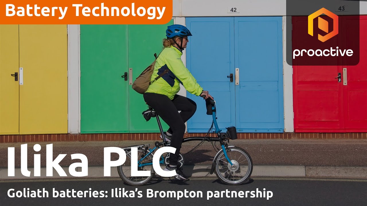 Ilika targets e-bike boom with Brompton battery collaboration