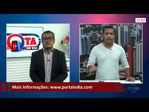 Notícias do Portal O Dia com o repórter André Santos 10 03 2022