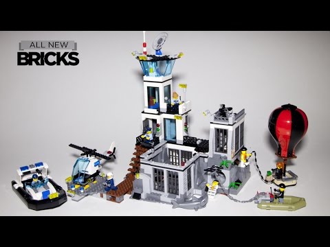 Vidéo LEGO City 60130 : La prison en haute mer